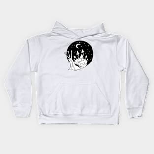 Mystical snail Kids Hoodie